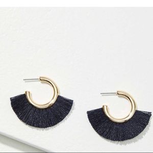 Fringe Hoop Earrings